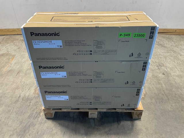 Pallet panasonic binnenunits – single/multi-split - cs-xz25zkew / cs-z50ufeaw - afbeelding 3 van  7