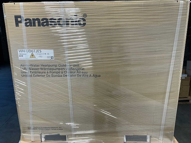 Pallet panasonic buitenunit - airco en lucht-water warmtepomp - afbeelding 5 van  16