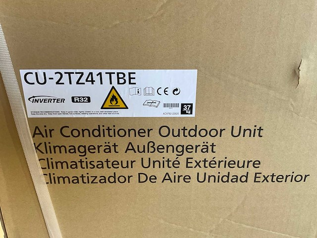 Pallet panasonic buitenunit - multi-split cu-2tz41tbe – 4,1kw - r32 - afbeelding 4 van  5