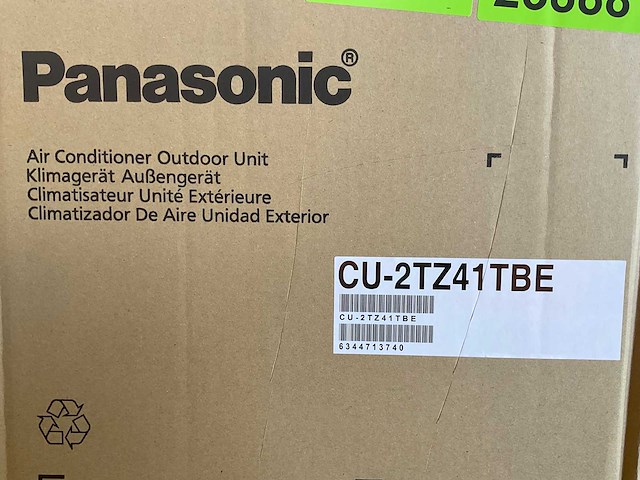 Pallet panasonic buitenunit - multi-split cu-2tz41tbe – 4,1kw - r32 - afbeelding 7 van  7