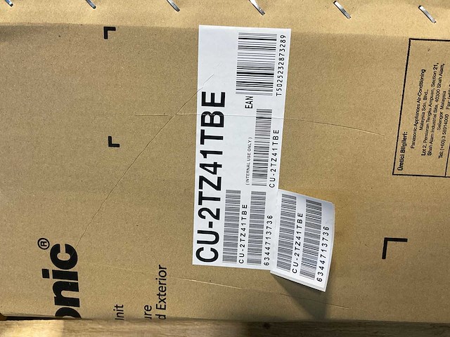 Pallet panasonic buitenunit - multi-split cu-2tz41tbe – 4,1kw - r32 - afbeelding 7 van  8
