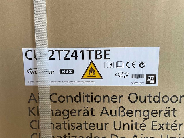 Pallet panasonic buitenunit - multi-split cu-2tz41tbe – 4,1kw - r32 - afbeelding 2 van  3