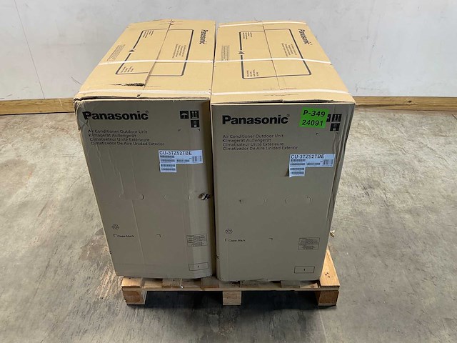 Pallet panasonic buitenunit - multi-split cu-3tz52tbe – 5,2kw - r32 - afbeelding 2 van  8