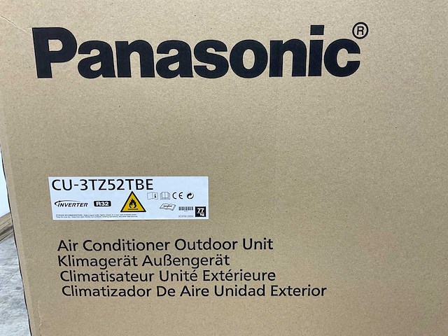 Pallet panasonic buitenunit - multi-split cu-3tz52tbe – 5,2kw - r32 - afbeelding 3 van  8