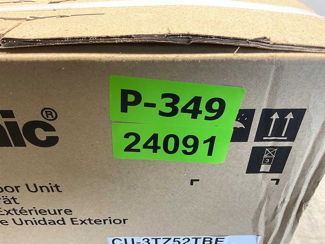 Pallet panasonic buitenunit - multi-split cu-3tz52tbe – 5,2kw - r32 - afbeelding 5 van  8