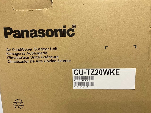 Pallet panasonic buitenunit - single split cu-tz20wke - 2,0kw - r32 - afbeelding 5 van  8
