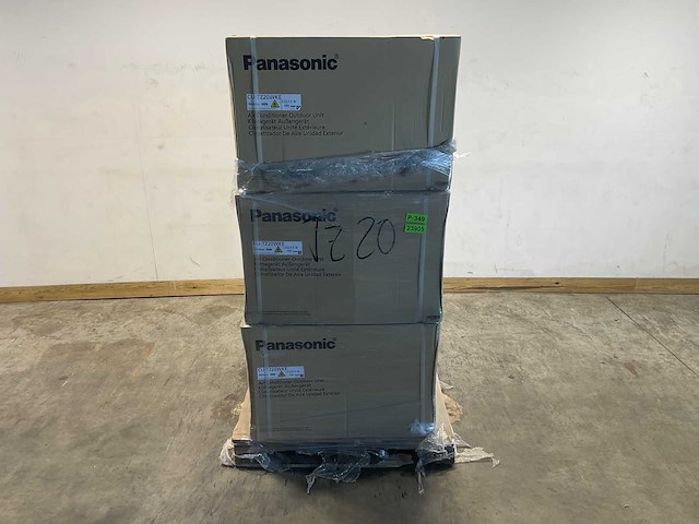 Pallet panasonic buitenunit - single split cu-tz20wke - 2,0kw - r32 - afbeelding 2 van  4
