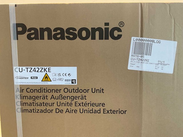 Pallet panasonic buitenunit - single-split cu-tz42zke – 4,2kw - r32 - afbeelding 3 van  5