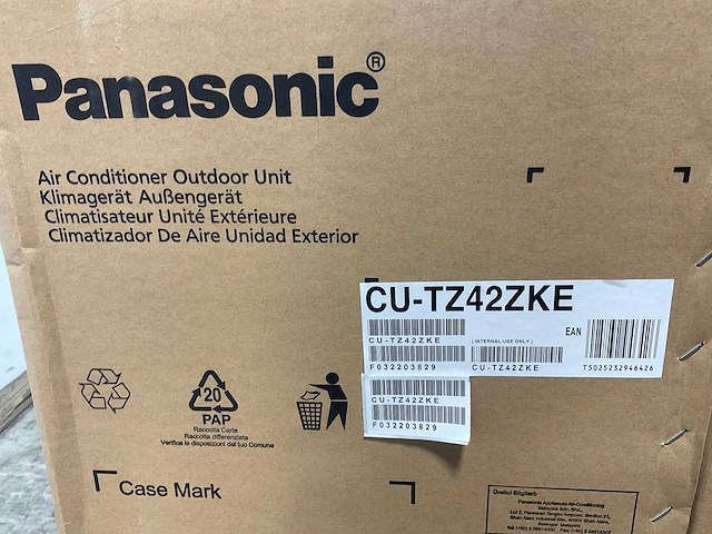 Pallet panasonic buitenunit - single-split cu-tz42zke – 4,2kw - r32 - afbeelding 4 van  5