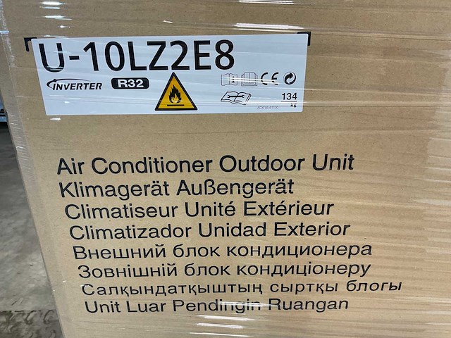 Pallet panasonic buitenunit - u-10lz2e8 mini ecoi - 28kw - r32 - afbeelding 5 van  7