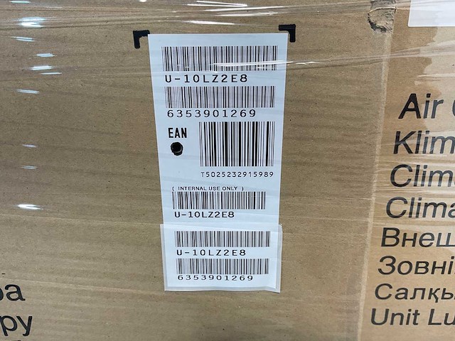 Pallet panasonic buitenunit - u-10lz2e8 mini ecoi - 28kw - r32 - afbeelding 6 van  7
