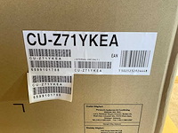 Pallet panasonic buitenunit – cu-z71ykea single-split – 7,1kw – r32 - afbeelding 4 van  4