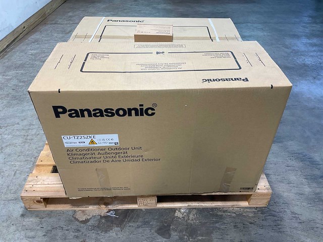 Pallet panasonic mix - binnen- en buitenunit met bediening - afbeelding 2 van  7