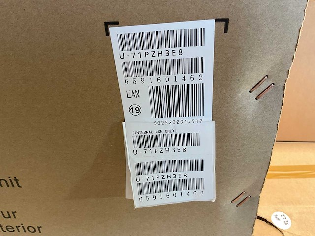 Pallet panasonic mix - binnen- en buitenunit met verwarmingselementen - afbeelding 6 van  10