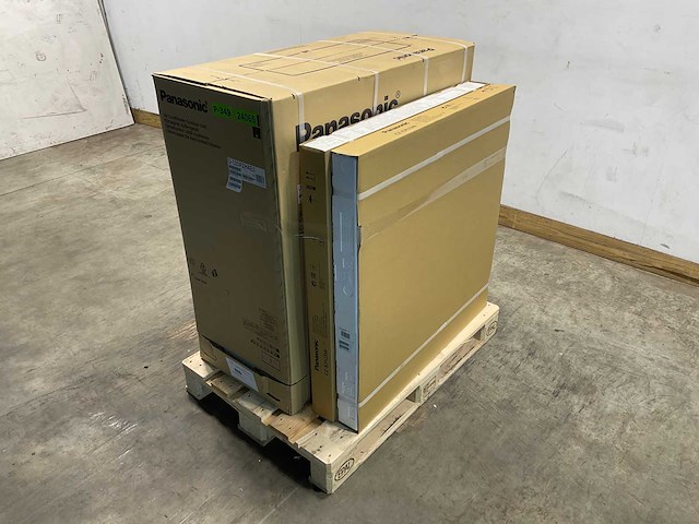 Pallet panasonic mix - buitenunit 12,5kw met cassettepaneel - afbeelding 1 van  12