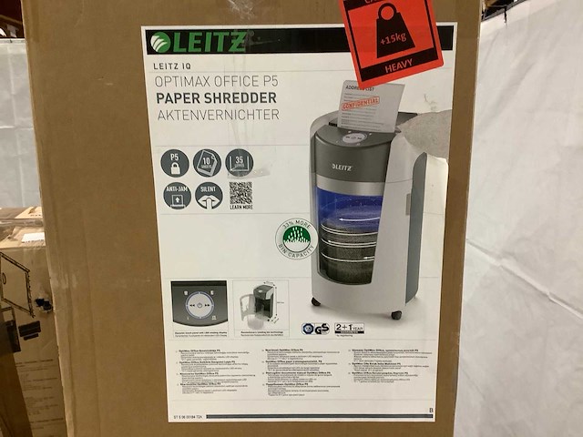 Pallet papierversnipperaars - afbeelding 5 van  8