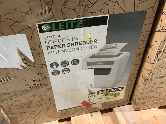 Pallet papierversnipperaars - afbeelding 8 van  8