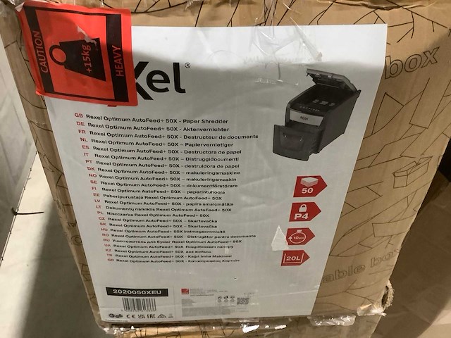 Pallet papierversnipperaars - afbeelding 4 van  7