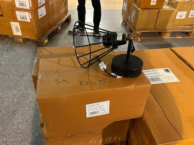 Pallet partij woondecoratie – mix van lampen, vazens & decoratie (partijhandel) - afbeelding 2 van  3