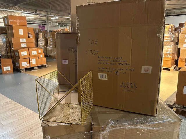 Pallet partij woondecoratie – mix van lampen, vazens & decoratie (partijhandel) - afbeelding 2 van  7