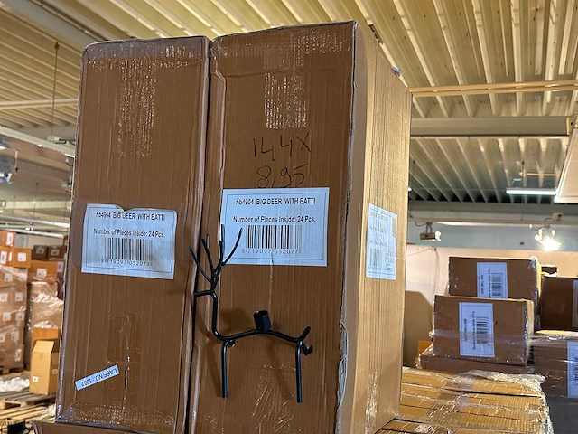 Pallet partij woondecoratie – mix van lampen, vazens & decoratie (partijhandel) - afbeelding 2 van  4