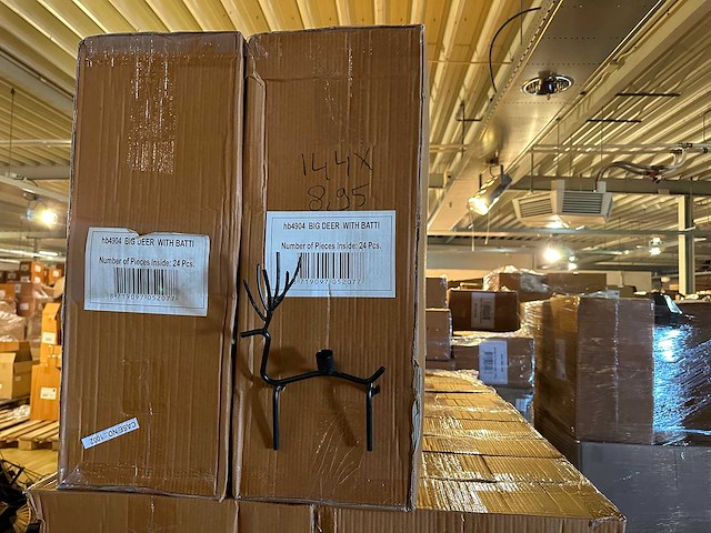 Pallet partij woondecoratie – mix van lampen, vazens & decoratie (partijhandel) - afbeelding 2 van  6