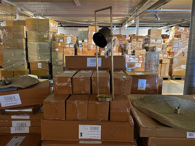 Pallet partij woondecoratie – mix van lampen, vazens & decoratie (partijhandel) - afbeelding 1 van  3