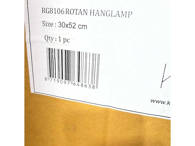 Pallet partij woondecoratie – mix van lampen, vazens & decoratie (partijhandel) - afbeelding 7 van  35