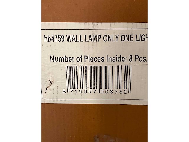 Pallet partij woondecoratie – mix van lampen, vazens & decoratie (partijhandel) - afbeelding 10 van  35