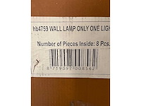 Pallet partij woondecoratie – mix van lampen, vazens & decoratie (partijhandel) - afbeelding 10 van  35