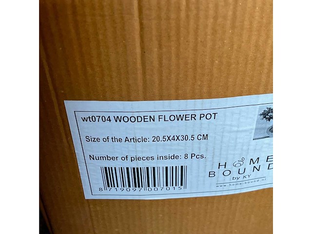 Pallet partij woondecoratie – mix van lampen, vazens & decoratie (partijhandel) - afbeelding 17 van  35