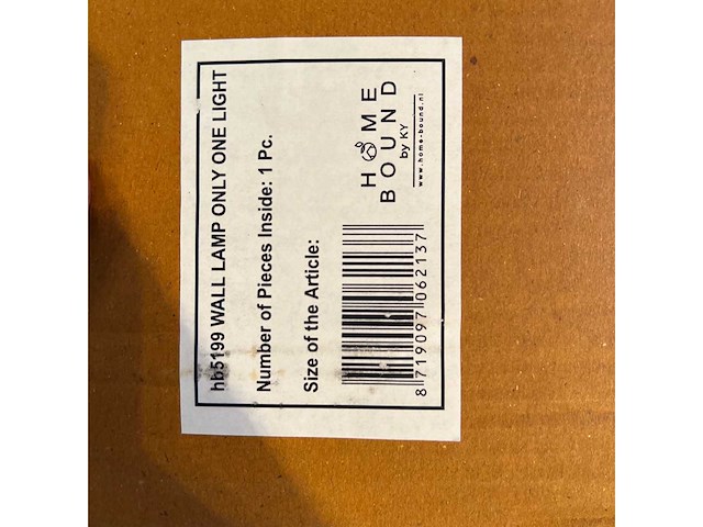 Pallet partij woondecoratie – mix van lampen, vazens & decoratie (partijhandel) - afbeelding 18 van  35