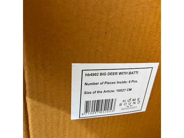 Pallet partij woondecoratie – mix van lampen, vazens & decoratie (partijhandel) - afbeelding 25 van  35