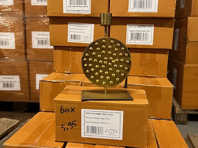 Pallet partij woondecoratie – mix van lampen, vazens & decoratie (partijhandel) - afbeelding 4 van  5