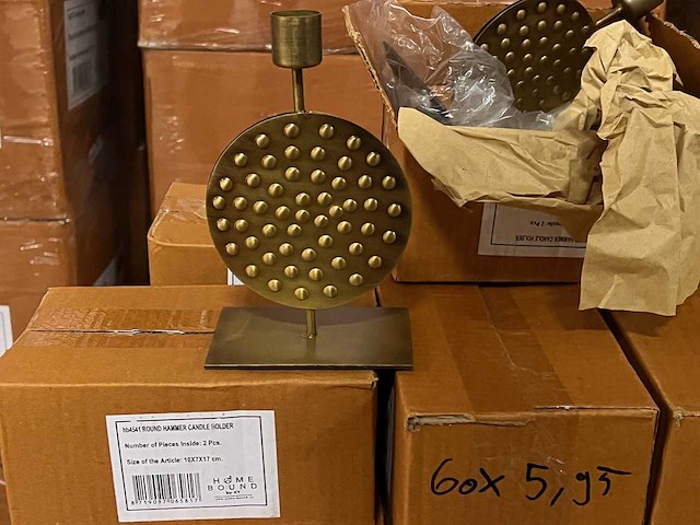 Pallet partij woondecoratie – mix van lampen, vazens & decoratie (partijhandel) - afbeelding 5 van  5