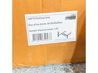 Pallet partij woondecoratie – mix van lampen, vazens & decoratie (partijhandel) - afbeelding 3 van  15