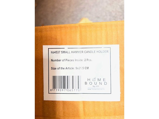 Pallet partij woondecoratie – mix van lampen, vazens & decoratie (partijhandel) - afbeelding 11 van  15