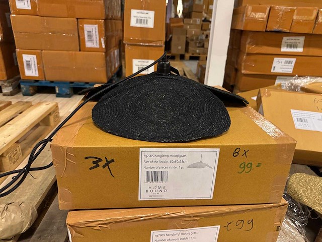 Pallet partij woondecoratie – mix van lampen, vazens & decoratie (partijhandel) - afbeelding 5 van  6