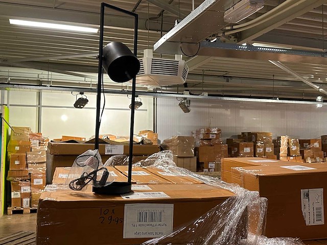 Pallet partij woondecoratie – mix van lampen, vazens & decoratie (partijhandel) - afbeelding 1 van  3