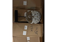 Pallet partij woondecoratie – mix van lampen, vazens & decoratie (partijhandel) - afbeelding 2 van  2