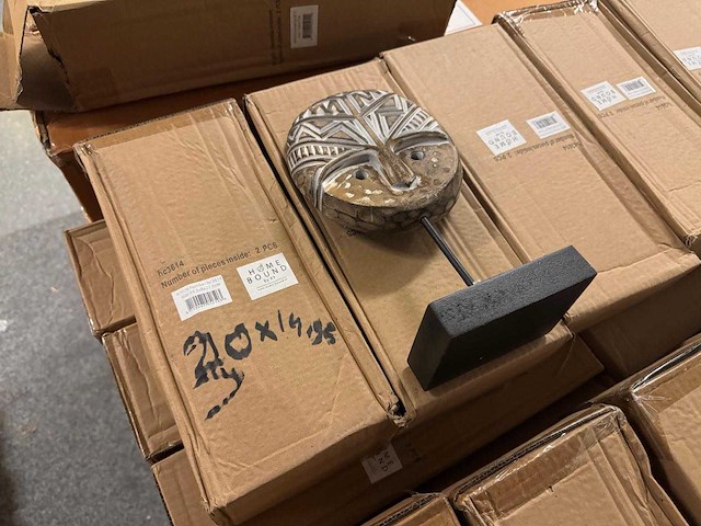 Pallet partij woondecoratie – mix van lampen, vazens & decoratie (partijhandel) - afbeelding 5 van  5