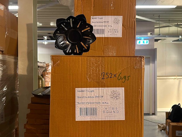 Pallet partij woondecoratie – mix van lampen, vazens & decoratie (partijhandel) - afbeelding 2 van  4