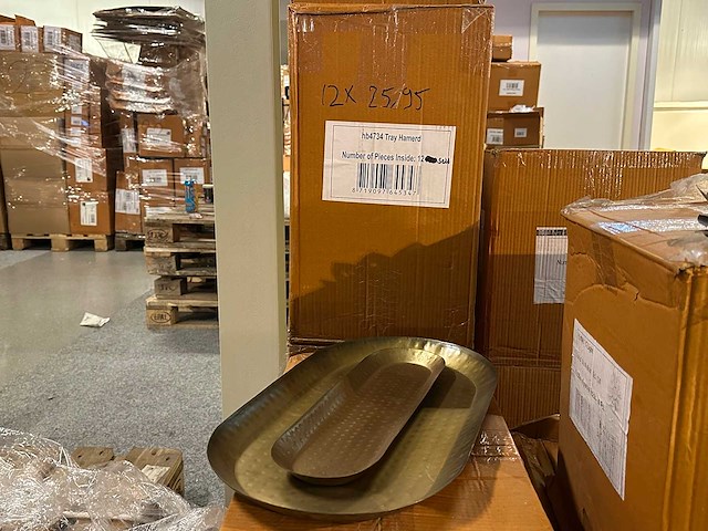 Pallet partij woondecoratie – mix van lampen, vazens & decoratie (partijhandel) - afbeelding 3 van  3