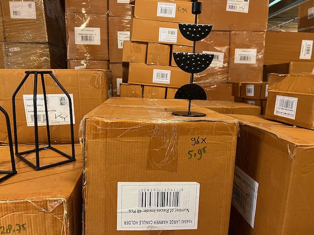 Pallet partij woondecoratie – mix van lampen, vazens & decoratie (partijhandel) - afbeelding 6 van  6