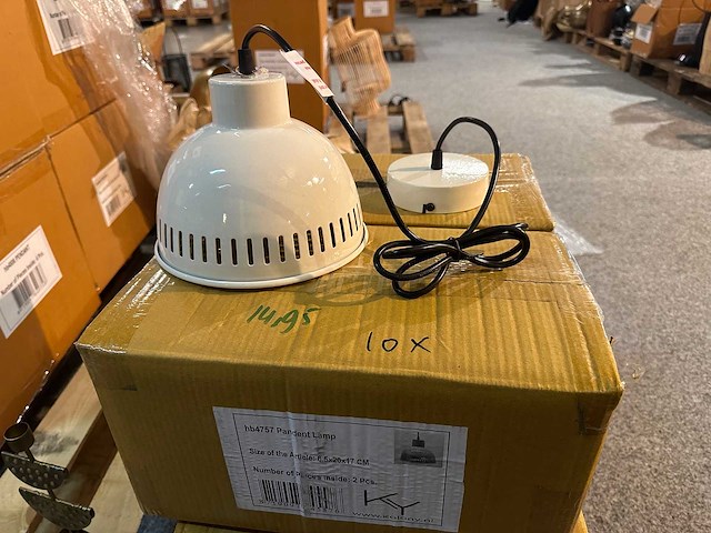 Pallet partij woondecoratie – mix van lampen, vazens & decoratie (partijhandel) - afbeelding 4 van  4