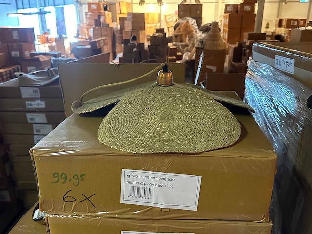 Pallet partij woondecoratie – mix van lampen, vazens & decoratie (partijhandel) - afbeelding 6 van  6