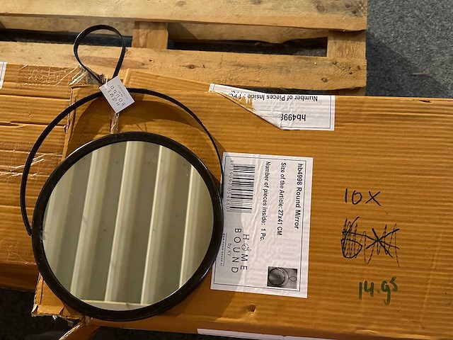 Pallet partij woondecoratie – mix van lampen, vazens & decoratie (partijhandel) - afbeelding 3 van  3