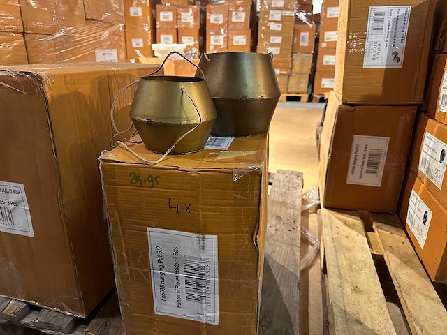 Pallet partij woondecoratie – mix van lampen, vazens & decoratie (partijhandel) - afbeelding 4 van  6