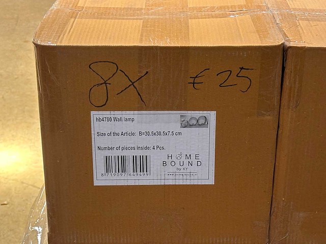 Pallet partij woondecoratie – mix van lampen, vazens & decoratie (partijhandel) - afbeelding 6 van  6