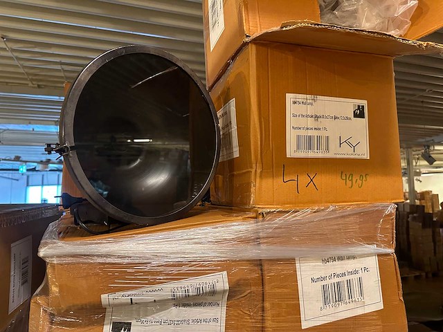 Pallet partij woondecoratie – mix van lampen, vazens & decoratie (partijhandel) - afbeelding 4 van  5